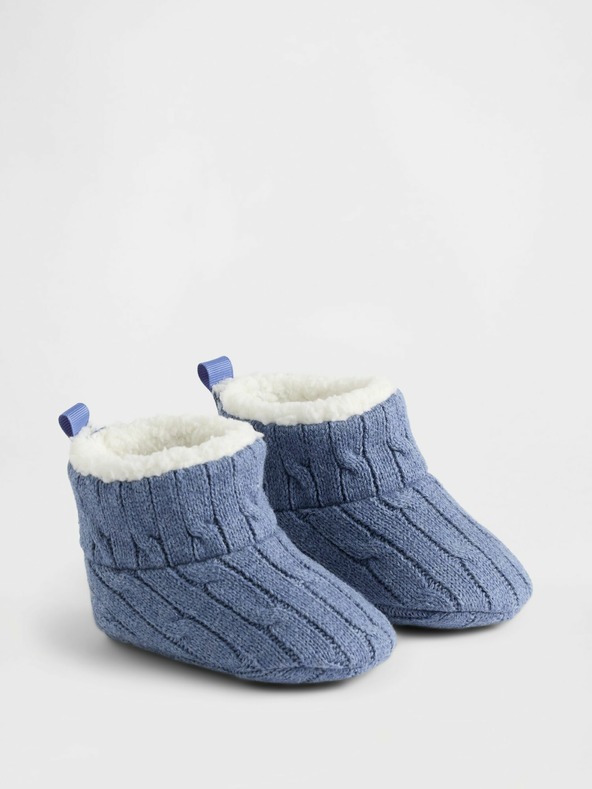 GAP Baby-Strick-Booties mit Futter GAP