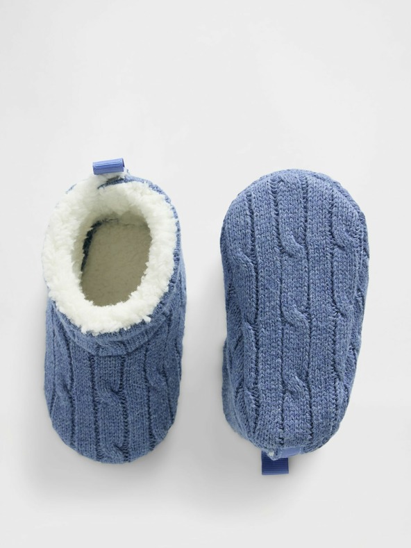 GAP Baby-Strick-Booties mit Futter GAP