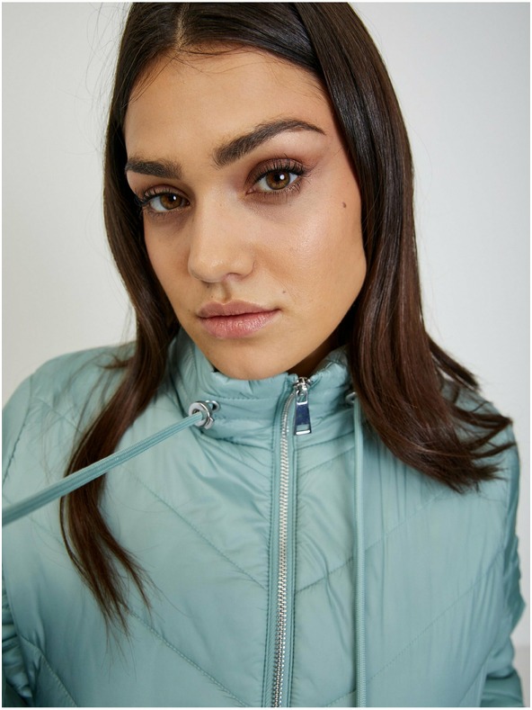 Orsay Grüne leichte gesteppte Damenjacke von ORSAY