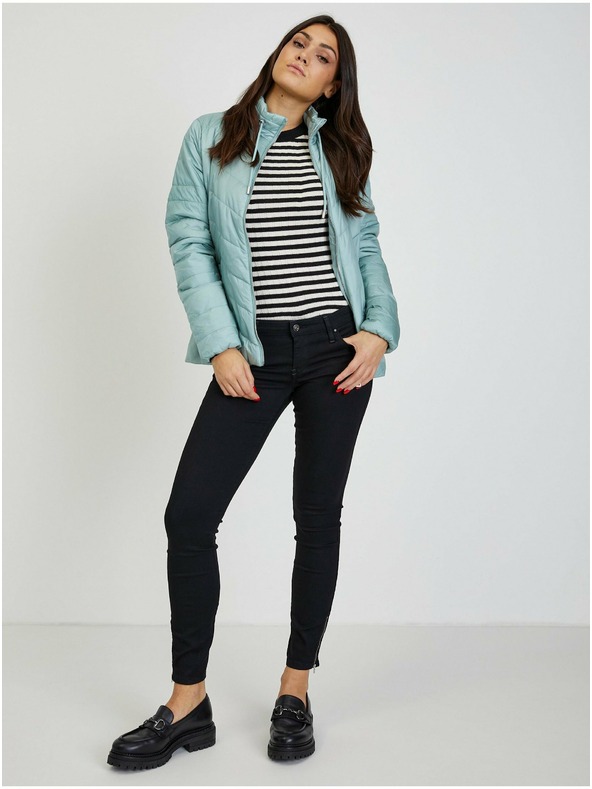 Orsay Grüne leichte gesteppte Damenjacke von ORSAY