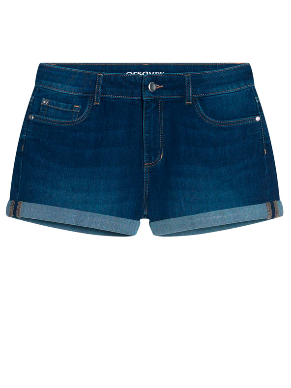 Orsay Dunkelblaue Jeans Shorts ORSAY