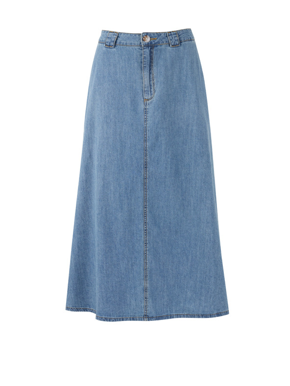 Orsay Hellblauer Damen-Jeansrock ORSAY