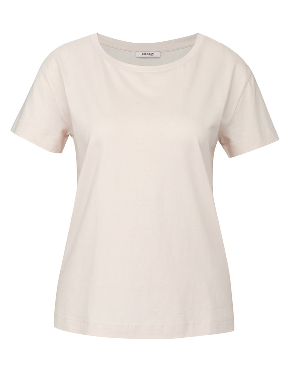Orsay Hellrosa Damen-T-Shirt mit kurzen Ärmeln von ORSAY