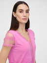 Orsay Rosa Damen Kurzarm-T-Shirt ORSAY