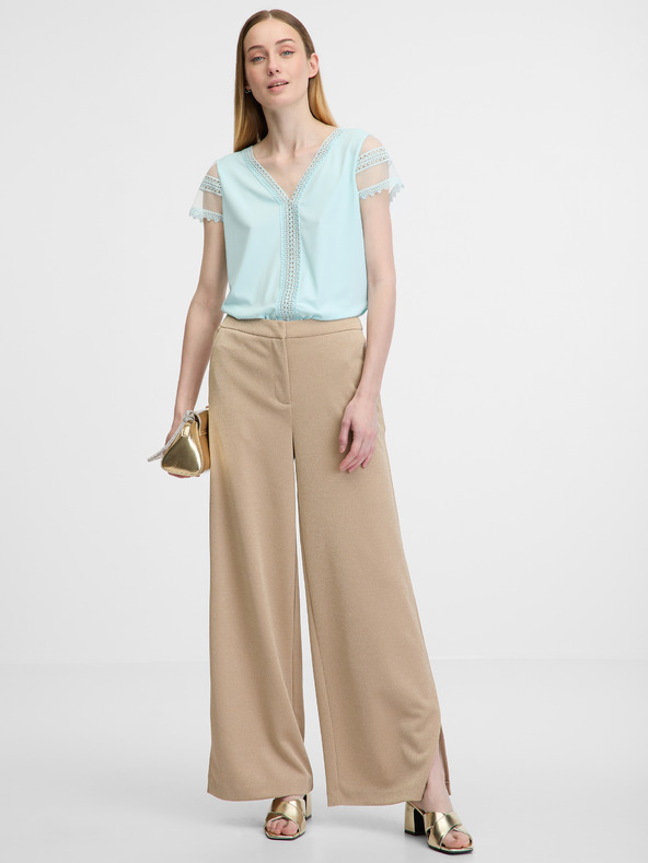 Orsay Hellblaues Damen-Kurzarm-T-Shirt ORSAY