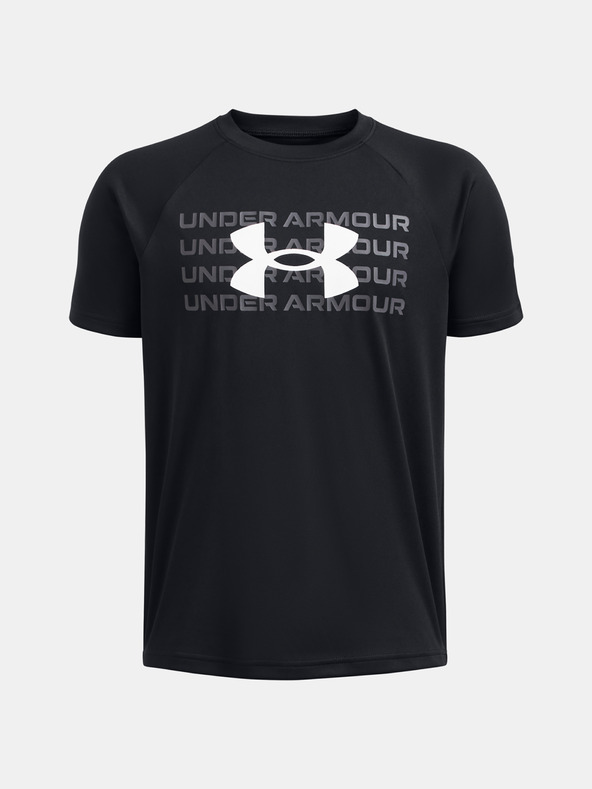Under Armour Boys T-Shirt Under Armour UA B TECH WM LOGO SS