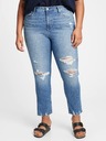 GAP Slim High Rise Destructed Vintage Jeans GAP
