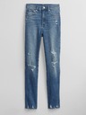 GAP Slim High Rise Destructed Vintage Jeans GAP