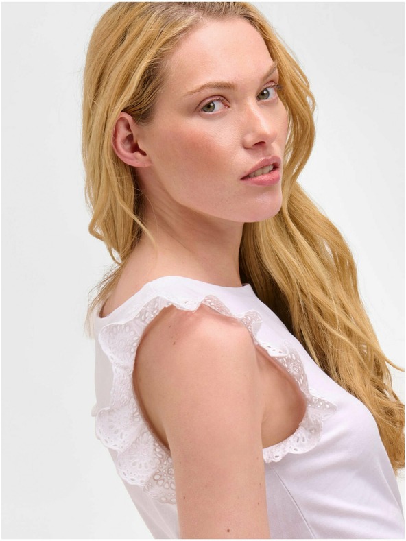 Orsay Weißes Top ORSAY