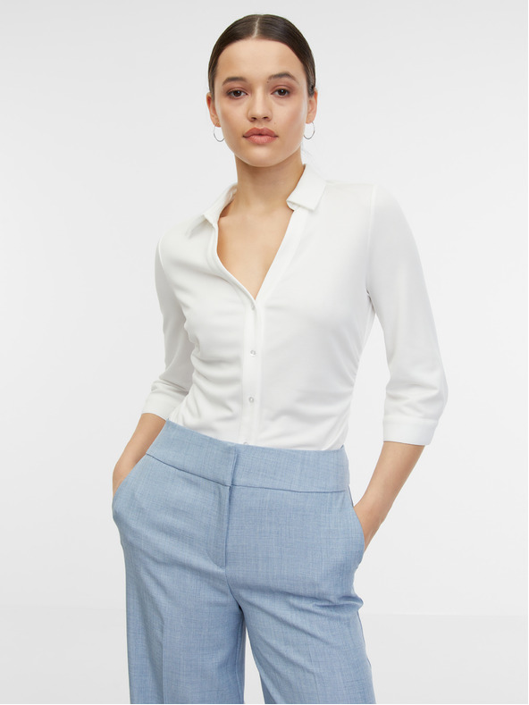 Orsay Weiße Damenbluse ORSAY