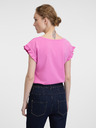 Orsay Rosa Damen Kurzarm-T-Shirt ORSAY