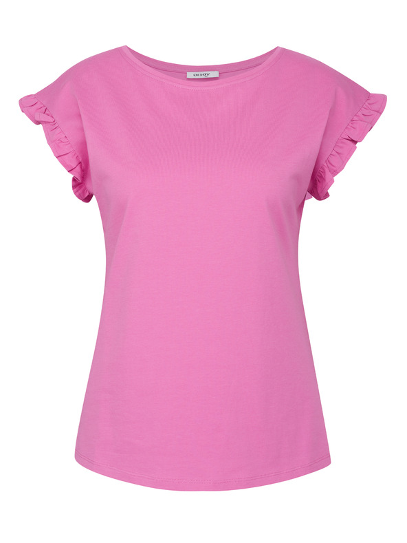 Orsay Rosa Damen Kurzarm-T-Shirt ORSAY