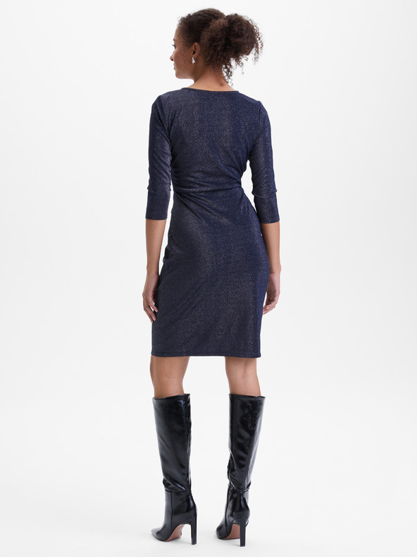 Orsay Dunkelblaues Damen-Etuikleid ORSAY