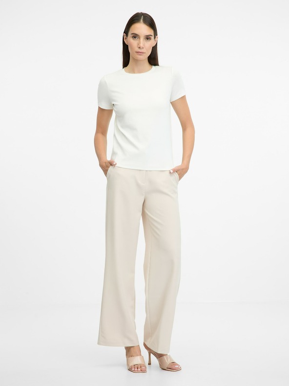 Orsay Weißes Damen-Kurzarmshirt ORSAY