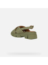 Geox Khaki Damensandalen Geox Lisbona