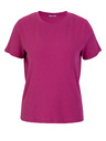 Orsay Dunkelrosa Damen-T-Shirt mit kurzen Ärmeln ORSAY