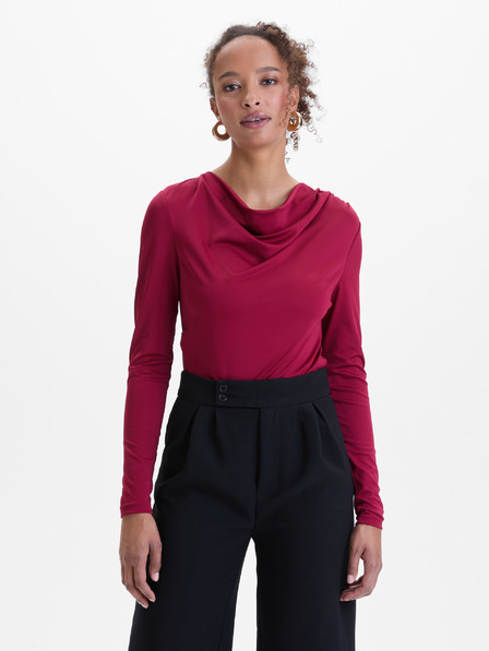 Orsay Burgunderfarbene Damenbluse ORSAY
