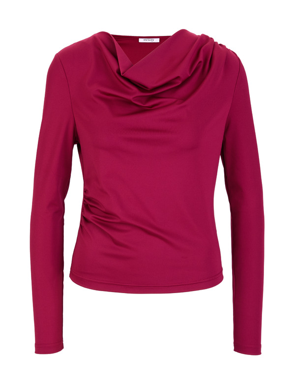 Orsay Burgunderfarbene Damenbluse ORSAY