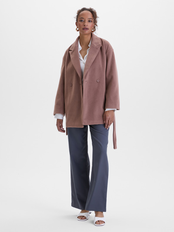 Orsay Beigefarbener Damenmantel ORSAY