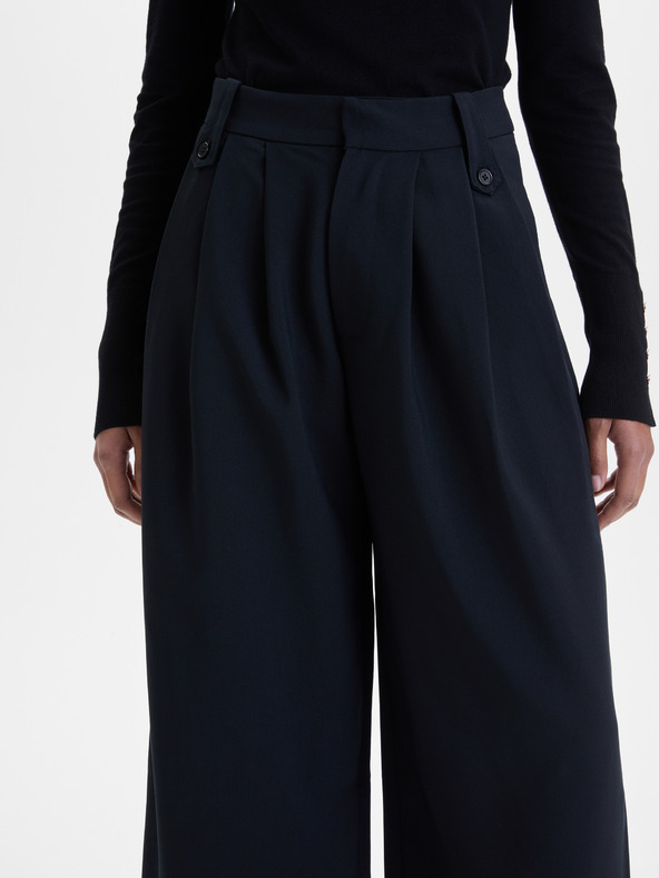 Orsay Schwarze Damen-Weitbeinhose ORSAY