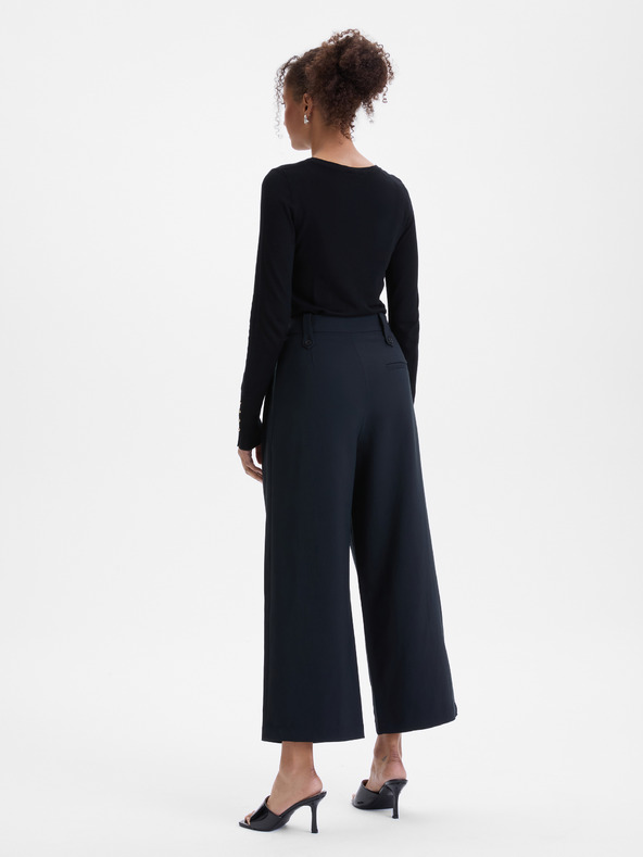 Orsay Schwarze Damen-Weitbeinhose ORSAY