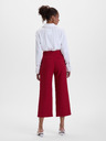 Orsay Rote Damen-Hose mit weitem Bein ORSAY