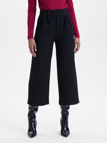 Orsay Schwarze Damen-Weitbeinhose ORSAY