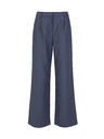 Orsay Dunkelgraue weite Damenhose ORSAY