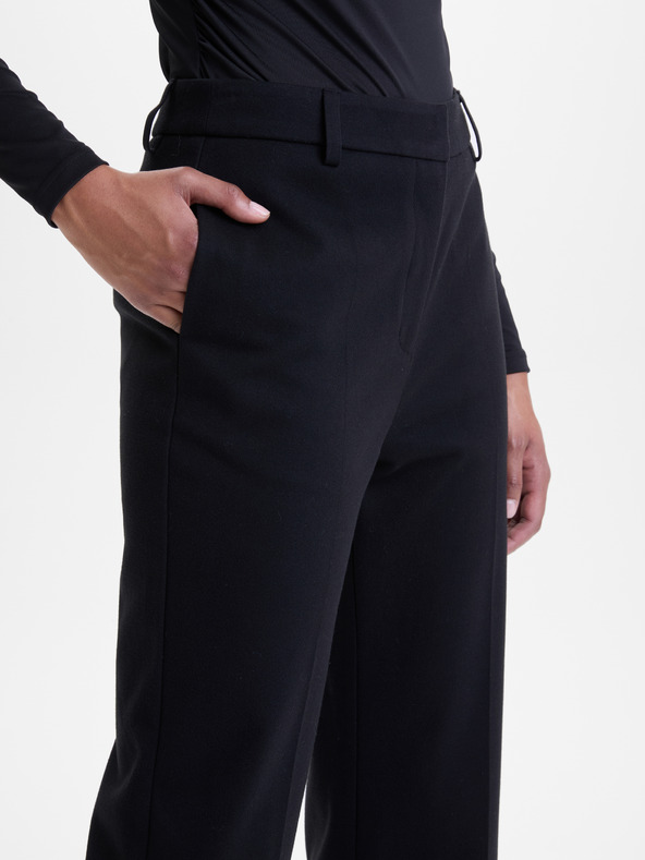 Orsay Schwarze gerade Damenhose ORSAY