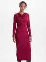 Orsay Weinrotes Damen Midikleid ORSAY