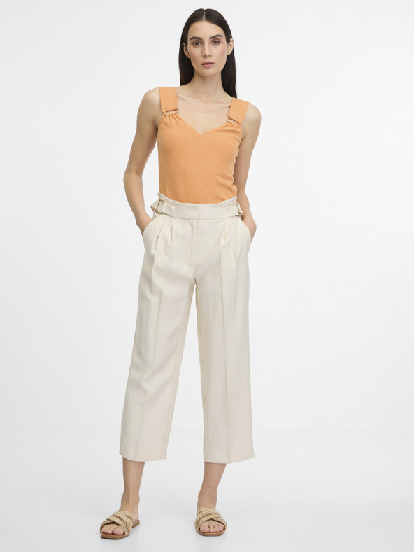 Orsay Orangefarbenes Damen-Tank-Top ORSAY