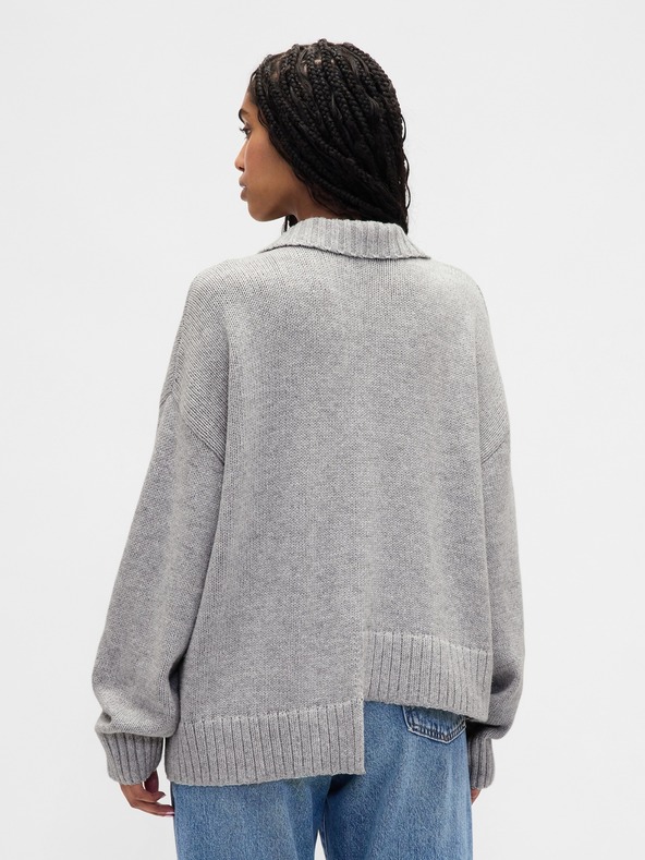 GAP Asymmetrischer Pullover mit Wollanteil GAP