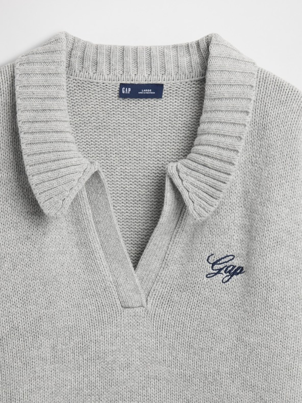 GAP Asymmetrischer Pullover mit Wollanteil GAP