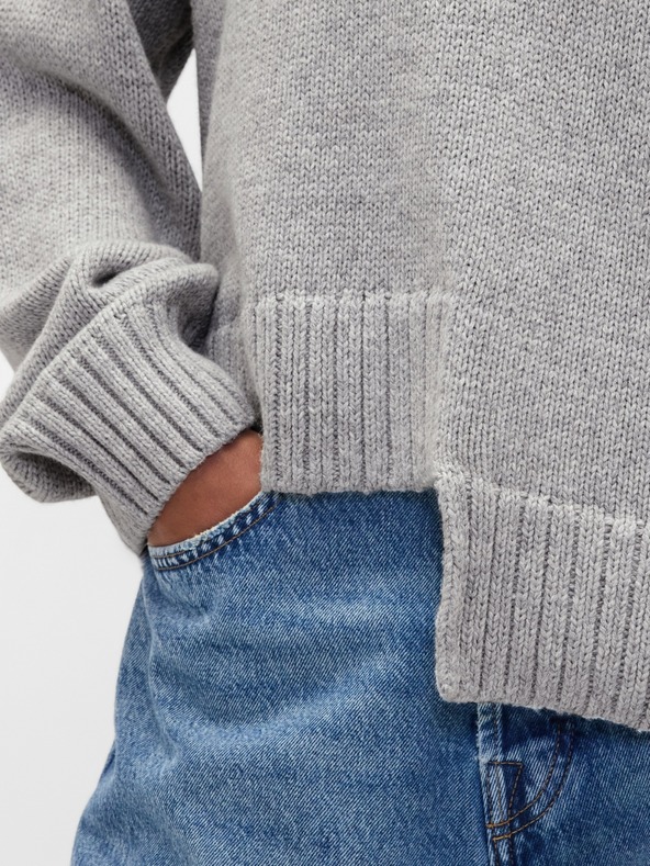 GAP Asymmetrischer Pullover mit Wollanteil GAP