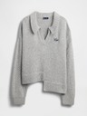 GAP Asymmetrischer Pullover mit Wollanteil GAP