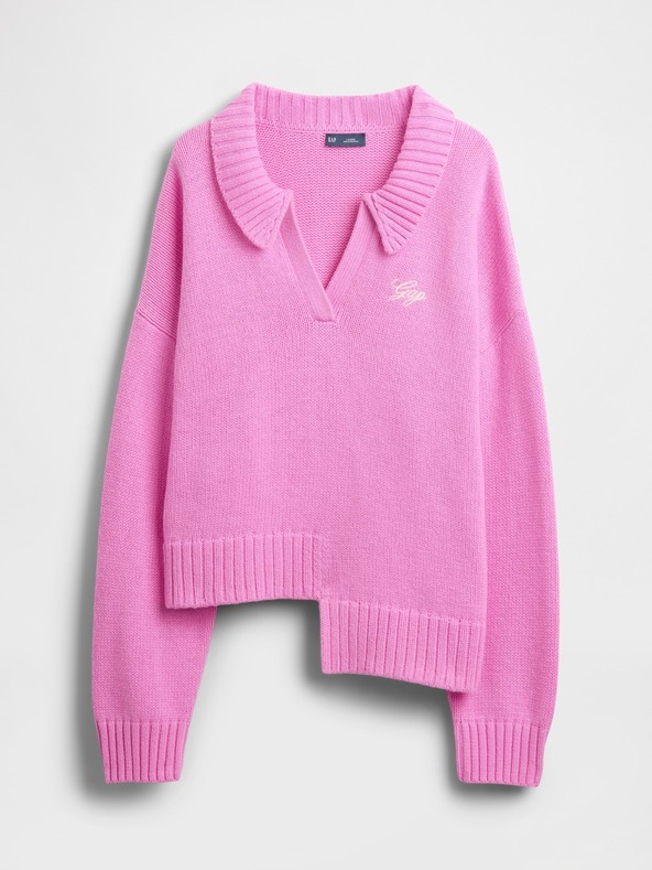 GAP Asymmetrischer Pullover mit Wollanteil GAP