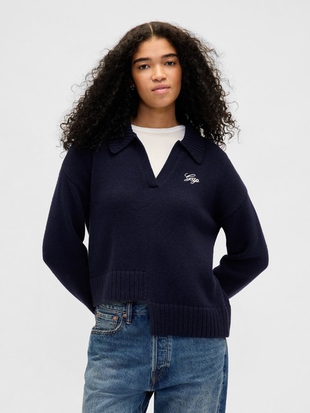 GAP Asymmetrischer Pullover mit Wollanteil GAP