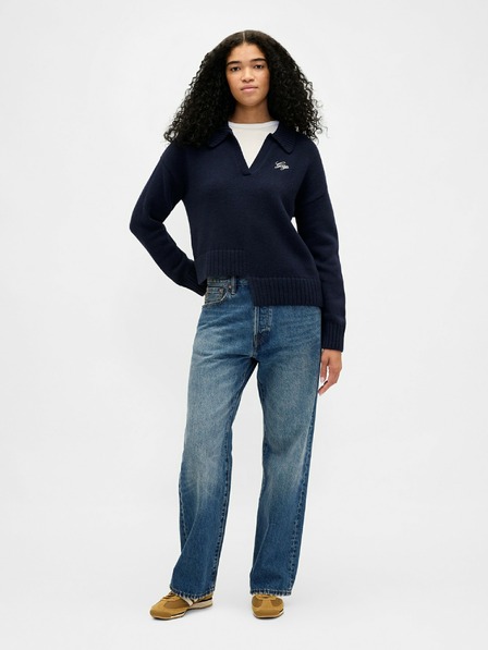 GAP Asymmetrischer Pullover mit Wollanteil GAP