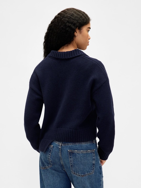 GAP Asymmetrischer Pullover mit Wollanteil GAP