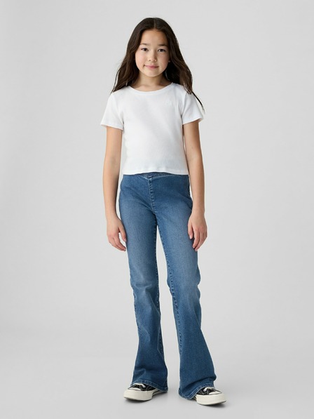 GAP Kinder Jeans High Rise Crossover Flare GAP