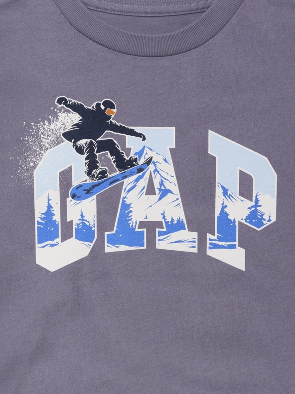 GAP Kinder T-Shirt mit GAP Logo