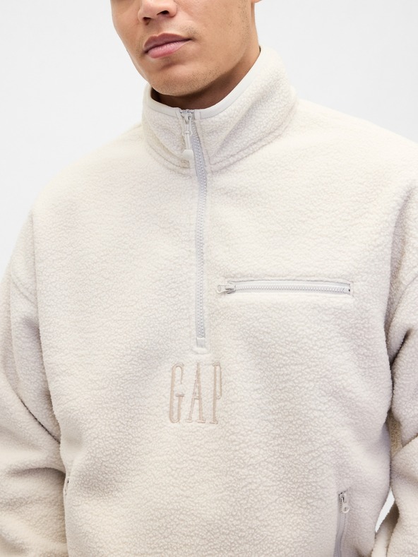 GAP Oversize Sherpa-Sweatshirt Arctic Fleece GAP