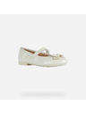 Geox Weiße Mädchen-Ballerinas Geox Plie