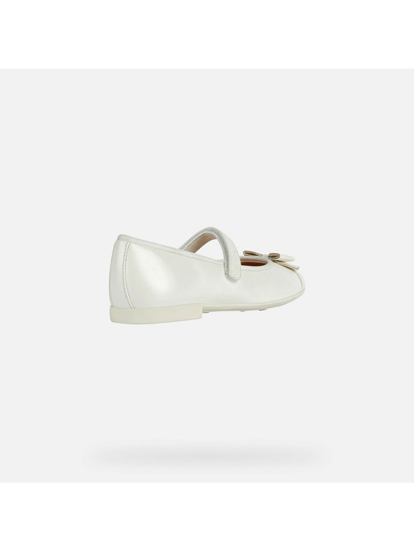 Geox Weiße Mädchen-Ballerinas Geox Plie