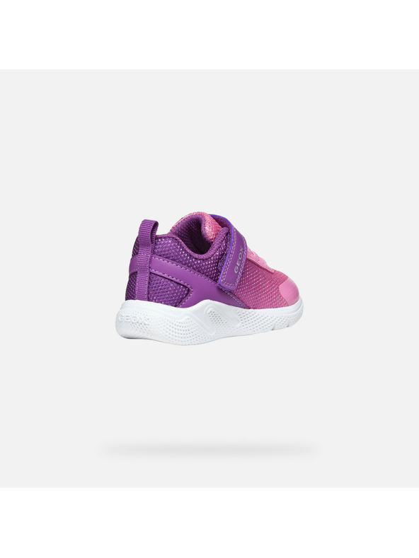 Geox Rosa Mädchen-Sneaker Geox Sprintye Girl