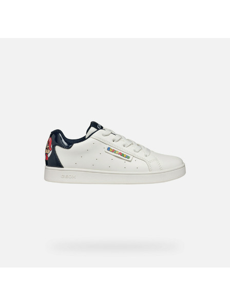 Geox Weiße Jungen-Sneaker Geox Eclyper Boy