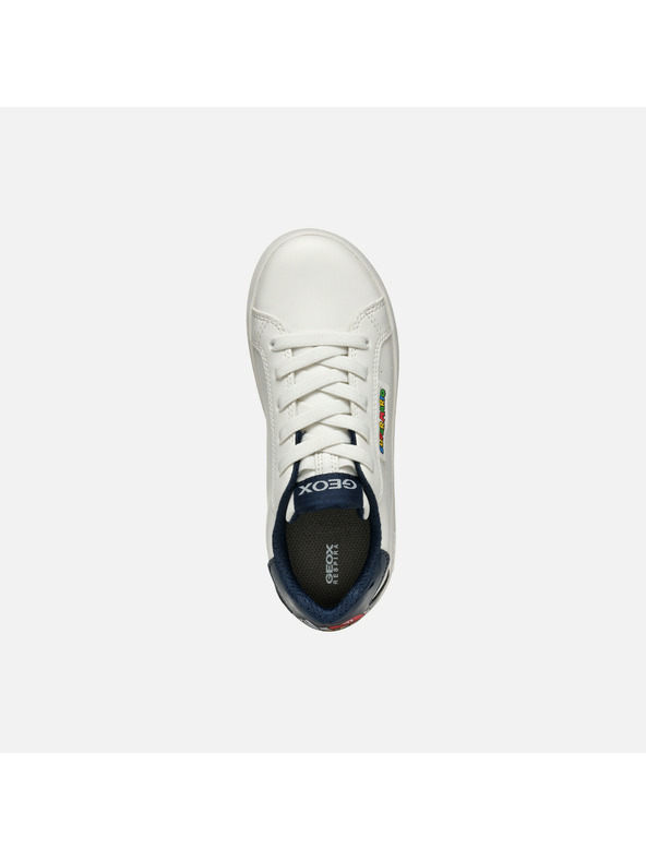 Geox Weiße Jungen-Sneaker Geox Eclyper Boy