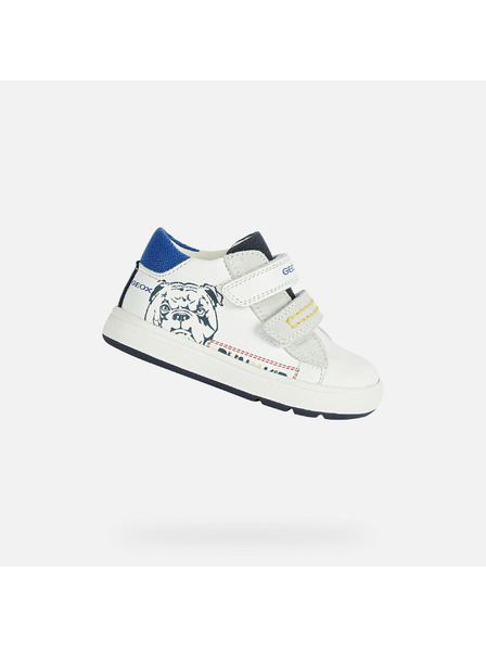 Geox Weiße Jungen-Sneaker Geox Biglia Boy