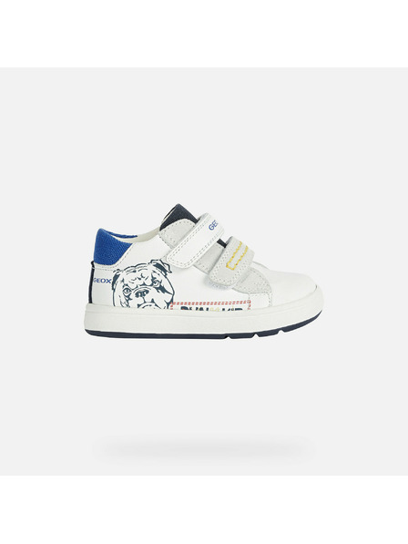 Geox Weiße Jungen-Sneaker Geox Biglia Boy