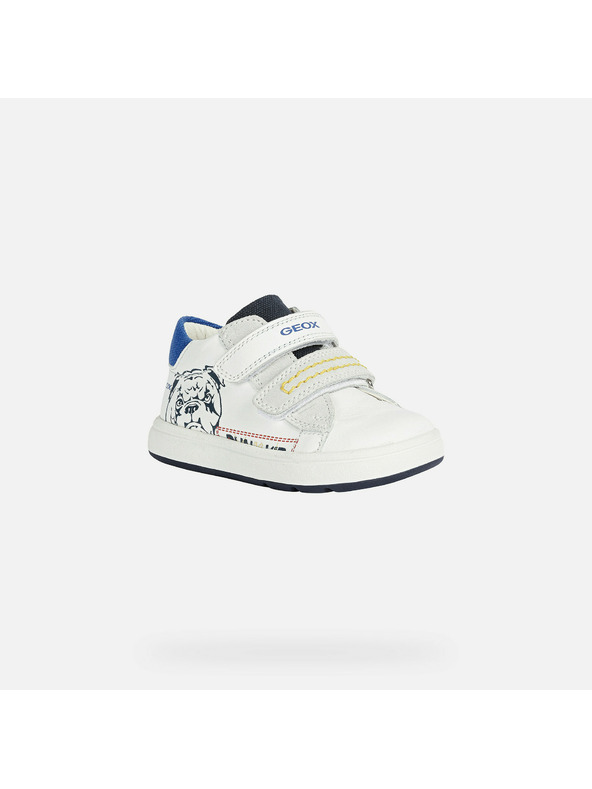 Geox Weiße Jungen-Sneaker Geox Biglia Boy